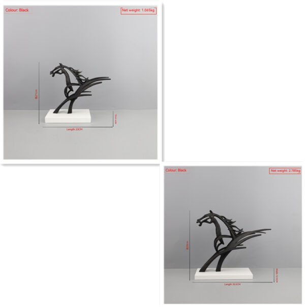 Deco Beaver Horse - Image 5
