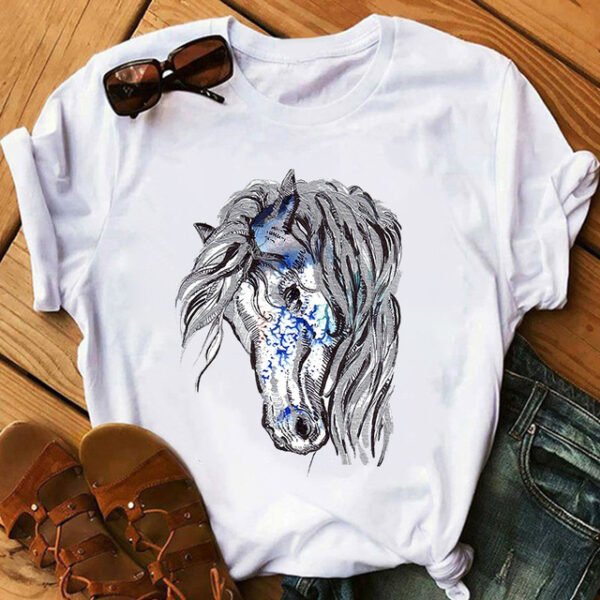 T-shirt Girls Horse