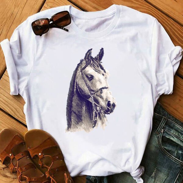 T-shirt Girls Horse - Image 6